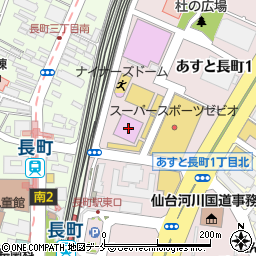 宮城県仙台市太白区あすと長町1丁目4-30周辺の地図