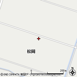 宮城県仙台市若林区荒井（松岡）周辺の地図