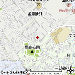 コトーＤ周辺の地図