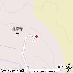 村上市　村上火葬場無相院周辺の地図