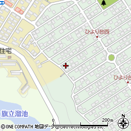 宮城県仙台市太白区ひより台44-18周辺の地図