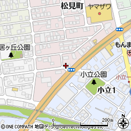 三甲株式会社　山形営業所周辺の地図