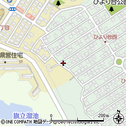 宮城県仙台市太白区ひより台43-21周辺の地図