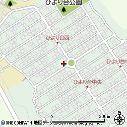 宮城県仙台市太白区ひより台45-1周辺の地図