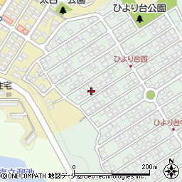宮城県仙台市太白区ひより台43-14周辺の地図