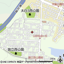 宮城県仙台市太白区山田自由ケ丘31周辺の地図