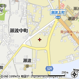 新潟県村上市瀬波上町14周辺の地図