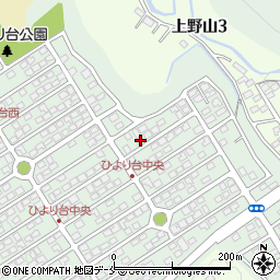 宮城県仙台市太白区ひより台20-10周辺の地図