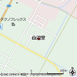 新潟県村上市山辺里周辺の地図