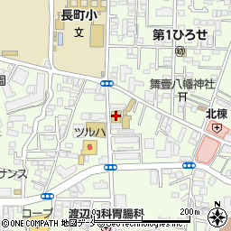 北杜学園仙台医療技術専門学校周辺の地図