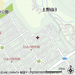 宮城県仙台市太白区ひより台20-7周辺の地図