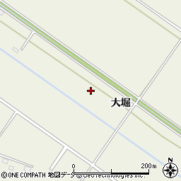 宮城県仙台市若林区荒浜大堀周辺の地図