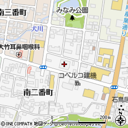 ＮＴＴ東日本山形支店電柱敷地使用料担当周辺の地図