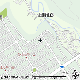 宮城県仙台市太白区ひより台20-3周辺の地図
