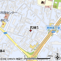 なのはな訪問介護センター仙台周辺の地図