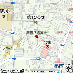 舞壹八幡神社周辺の地図