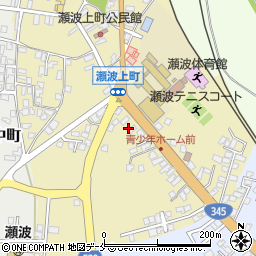 新潟県村上市瀬波上町3周辺の地図