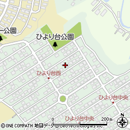 宮城県仙台市太白区ひより台34周辺の地図