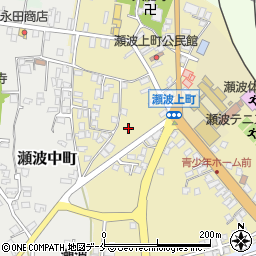 新潟県村上市瀬波上町8周辺の地図