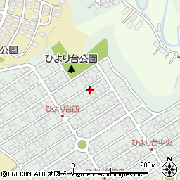 宮城県仙台市太白区ひより台34-29周辺の地図