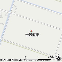 宮城県仙台市若林区荒井十呂盤東周辺の地図