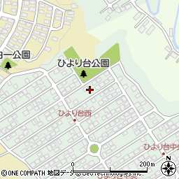 宮城県仙台市太白区ひより台35周辺の地図