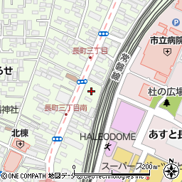 タイムズ仙台長町駐車場周辺の地図