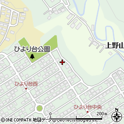 宮城県仙台市太白区ひより台18-27周辺の地図