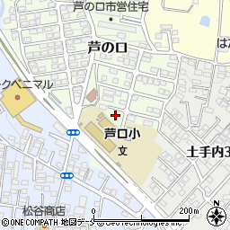 芦ノ口羽黒台公園周辺の地図