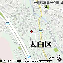 仙台市八木山南児童館周辺の地図