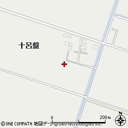 宮城県仙台市若林区荒井十呂盤周辺の地図