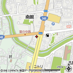すき家３４８号山形南館店周辺の地図