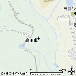 宮城県仙台市太白区茂庭高田東3周辺の地図