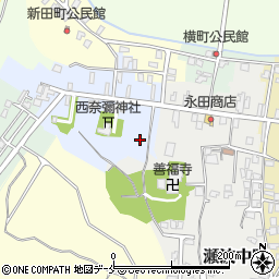 新潟県村上市瀬波浜町周辺の地図