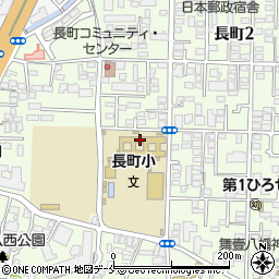 仙台市立長町小学校周辺の地図