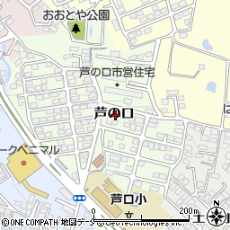 宮城県仙台市太白区芦の口周辺の地図