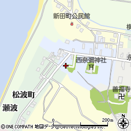 西宮神社周辺の地図