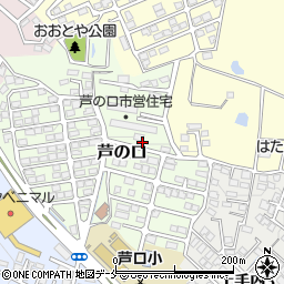 宮城県仙台市太白区芦の口7周辺の地図