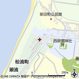 松波町集会所周辺の地図