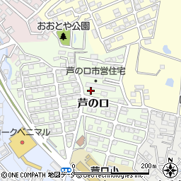 宮城県仙台市太白区芦の口7-12周辺の地図