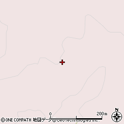 宮城県柴田郡川崎町本砂金長坂山周辺の地図