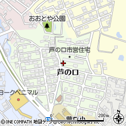 宮城県仙台市太白区芦の口7-13周辺の地図