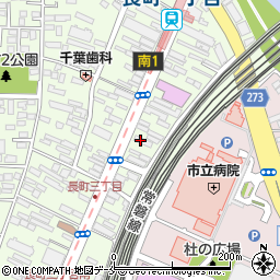 美容室ラピス仙台長町店周辺の地図