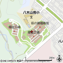 萩の郷第二福寿苑周辺の地図