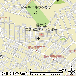 宮城県仙台市太白区緑ケ丘周辺の地図