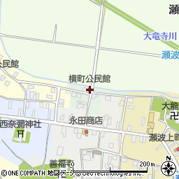 新潟県村上市瀬波横町3-10周辺の地図