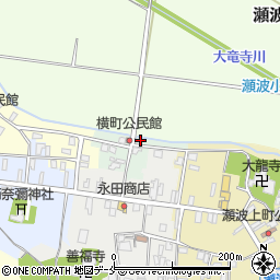 新潟県村上市瀬波横町3周辺の地図