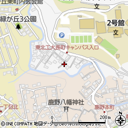 宮城県仙台市太白区二ツ沢3周辺の地図