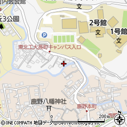 宮城県仙台市太白区二ツ沢2-10周辺の地図