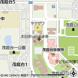 障害者支援施設太白ありのまま舎周辺の地図